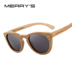 MERRY'S DESIGN HAND MADE Wooden Sunglasses Men/Women Retro Polarized Sun Glasses 100% UV Protection S'5268
