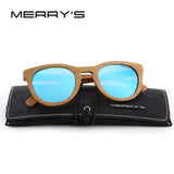 MERRY'S DESIGN HAND MADE Wooden Sunglasses Men/Women Retro Polarized Sun Glasses 100% UV Protection S'5268